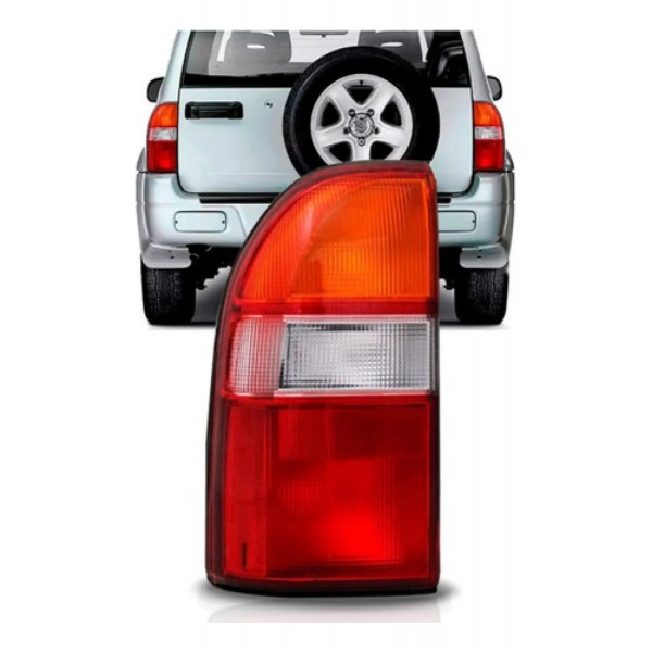 Lanterna Traseira Tracker 1998 A 2006 Tricolor