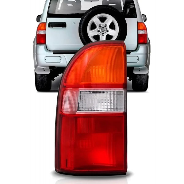 Lanterna Traseira Tracker 1998 A 2006 Tricolor