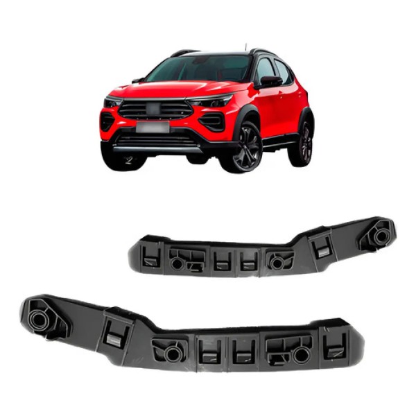 Par Suporte Guia Parachoque Dianteiro Pulse 2021 2022 2023