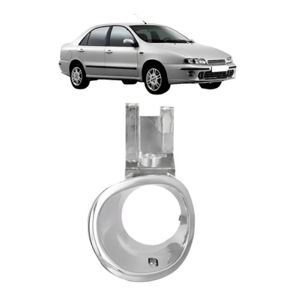 Suporte Farol Milha Marea Brava 98 99 00/2003 Cromado Oferta