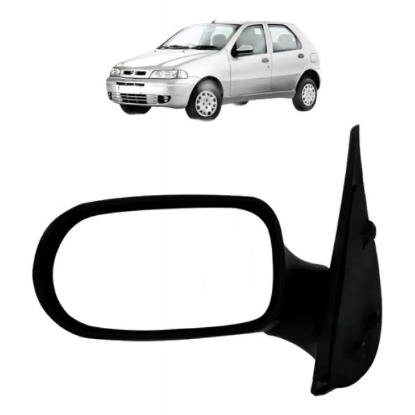 Retrovisor Siena Fire 4pts 2001 02 03 04 05 2006 S/ Controle