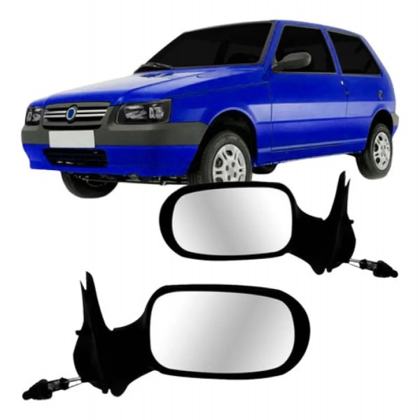 Par Retrovisor Uno Economy 2pts 2010 A 2011