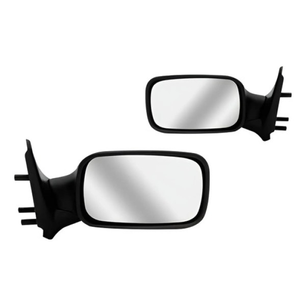 Par Retrovisor Uno Fire 4 Portas 2001 02 A 2004 Sem Controle