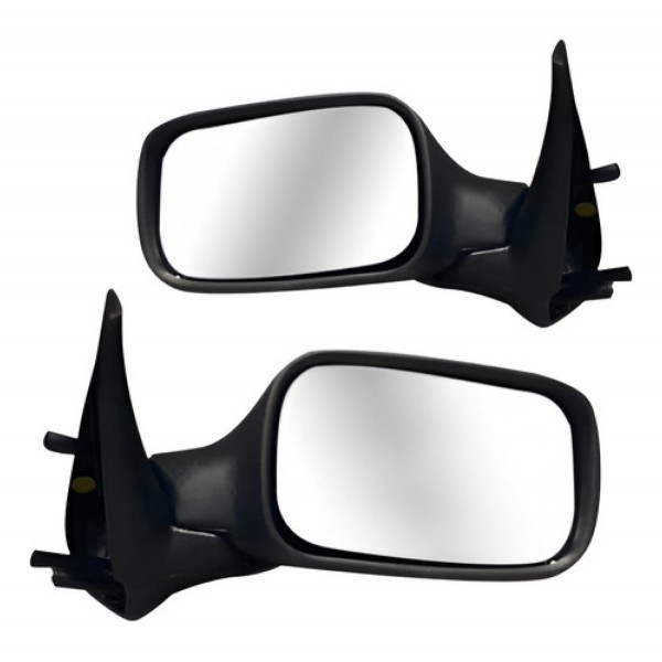 Par Retrovisor Uno Fire 2 Portas 2005 A 2010 Sem Controle
