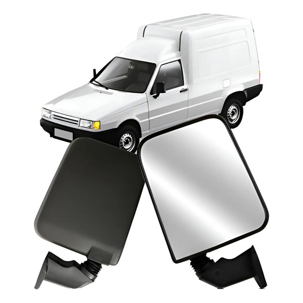Par Retrovisor Fiorino 1991 1992 1993 1994 1995 1996
