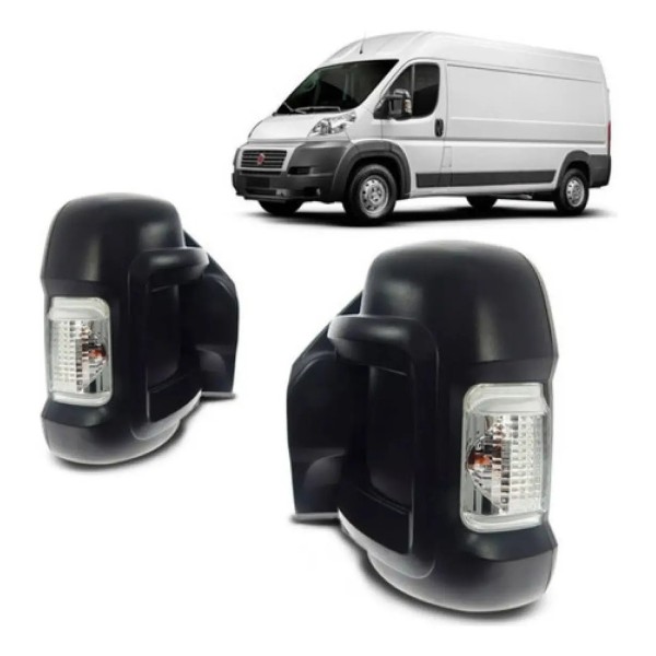 Par Retrovisor Ducato 2018 2019 2020 Manual Com Pisca Novo