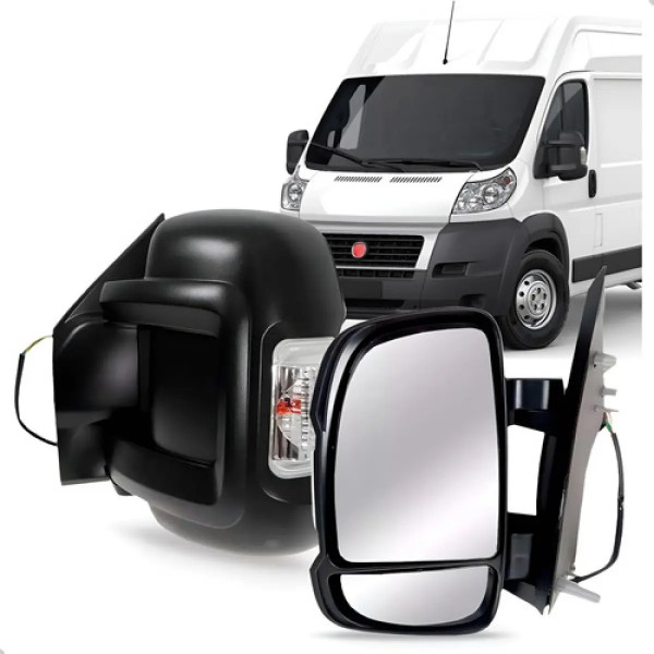 Retrovisor Ducato 2018 A 2020 Elétrico C/ Pisca E Aquecedor