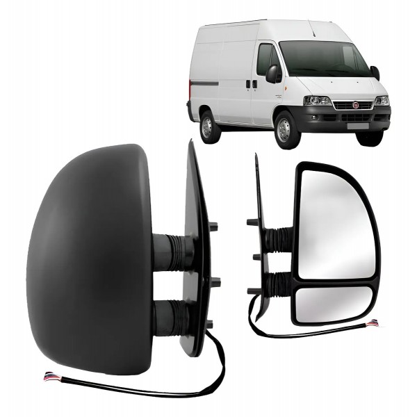 Par Retrovisor Ducato 2003 A 2011 Eletrico Termico Direito + Esquerdo