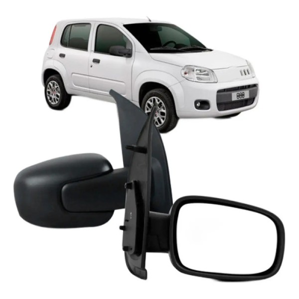 Par Retrovisor Uno Fixo 4pts 2011 2012 2013 2014