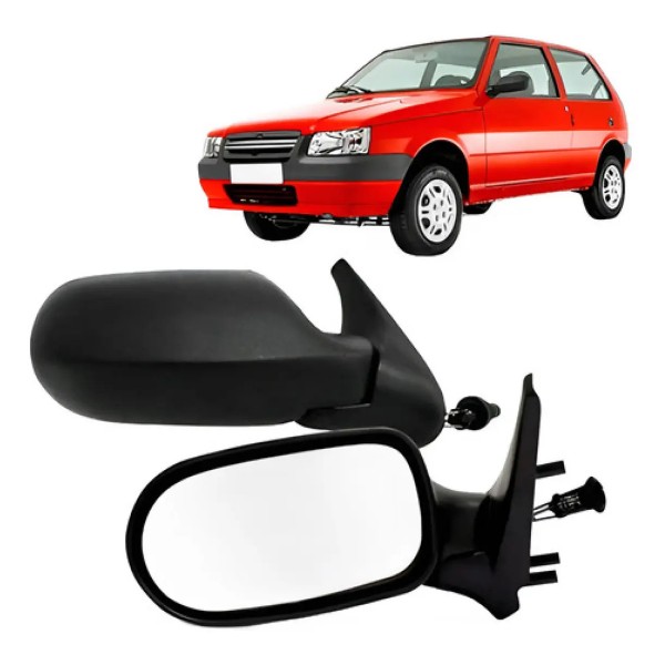 Jogo Retrovisor Uno Fire 2pts 05 06 07 08 09 2010 C/controle