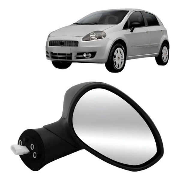 Retrovisor Punto 2007 08 09 10 A 2012 Eletrico Cabeça Grand