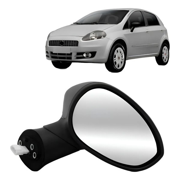 Retrovisor Punto 2007 08 09 10 A 2012 Eletrico Cabeça Grand