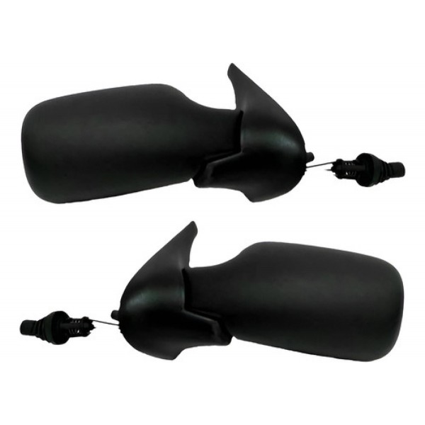 Par Retrovisor Uno Fire 2 Portas 2005 A 2010 Com Controle