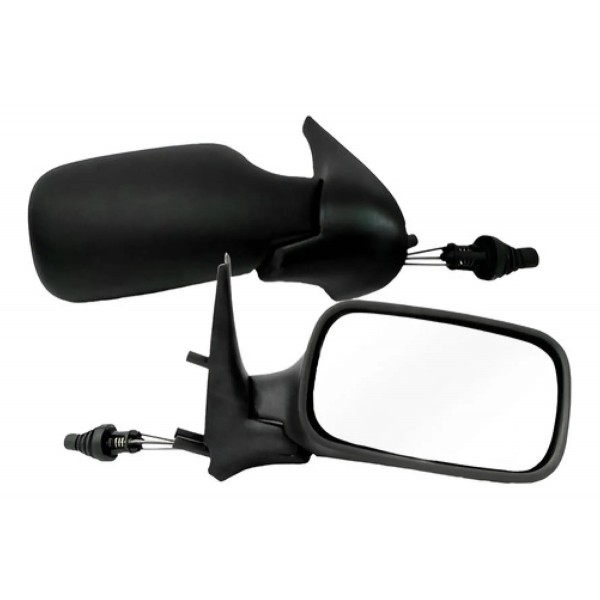 Par Retrovisor Uno Fire 2 Portas 2005 A 2010 Com Controle