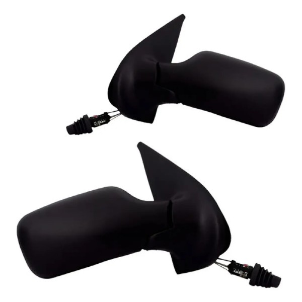 Jogo Retrovisor Palio 2 Portas 1996 97 98/2000 Com Controle