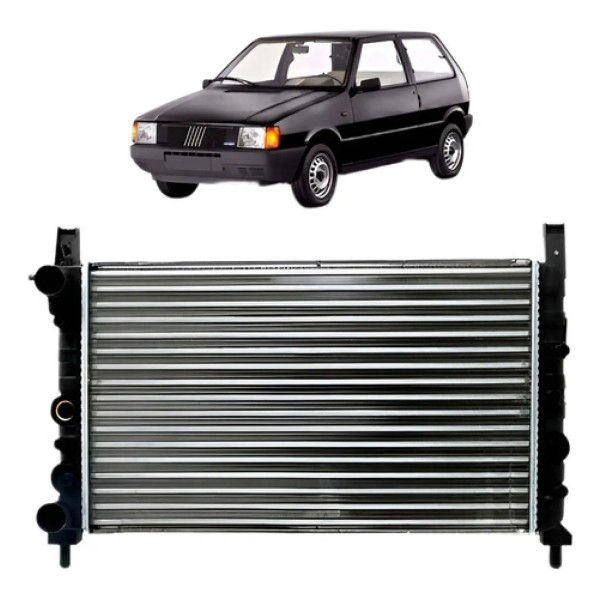 Radiador Uno 1990 91 92 93 94 95 A 2000 1.0 Manual C/ Ar