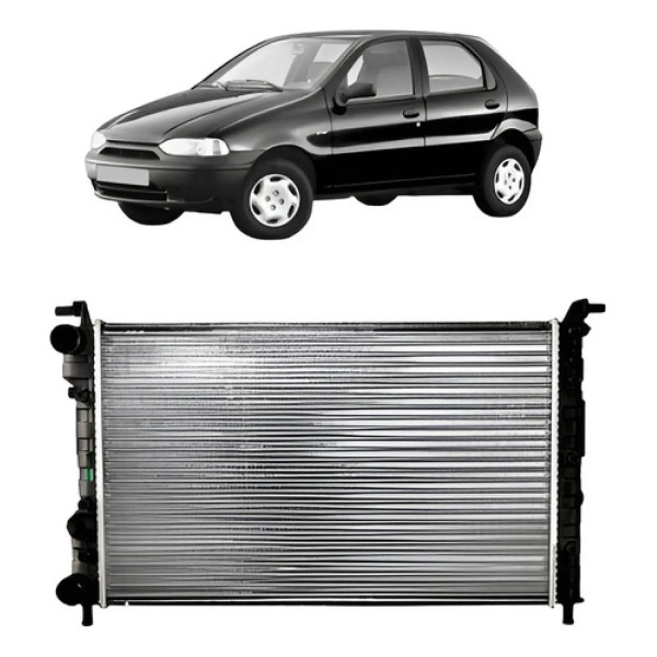 Radiador Para Fiat Palio 1996 1997 1998 1999
