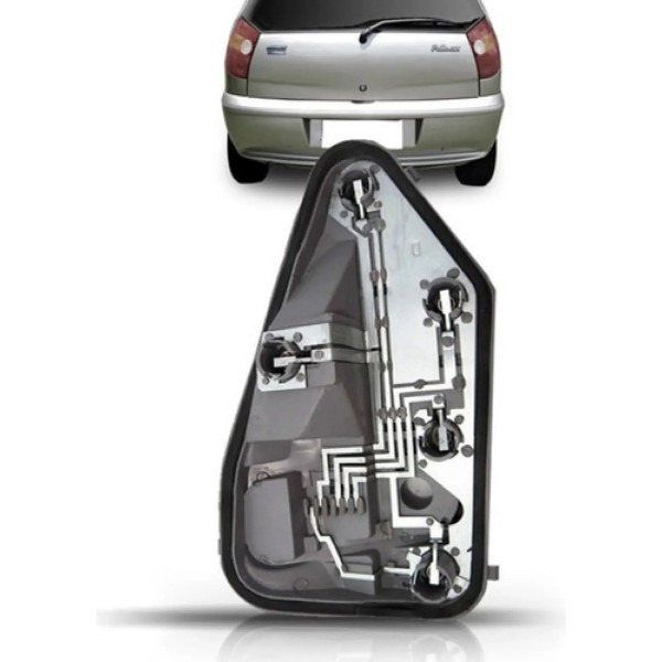 Placa Circuito Lanterna Traseira Palio 96 97 98 99 00 Oferta