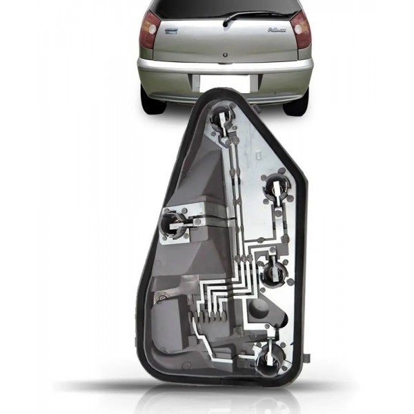 Placa Circuito Lanterna Traseira Palio 96 97 98 99 00 Oferta