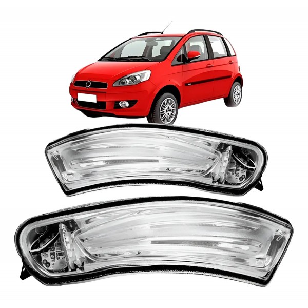 Par Pisca Seta Retrovisor Idea 2011 2012 2013 2014