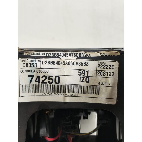 Console Central Porta Copos New Fiesta Mexicano 2014 A 2019