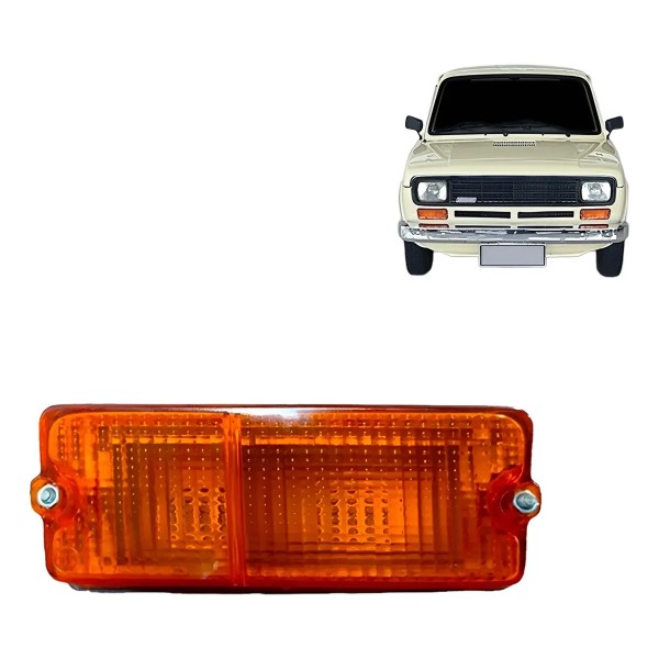 Pisca Seta Fiat 147 1976 1977 1978 1979 Âmbar