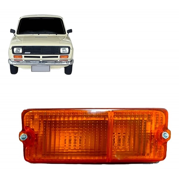 Pisca Seta Fiat 147 1976 1977 1978 1979 Âmbar