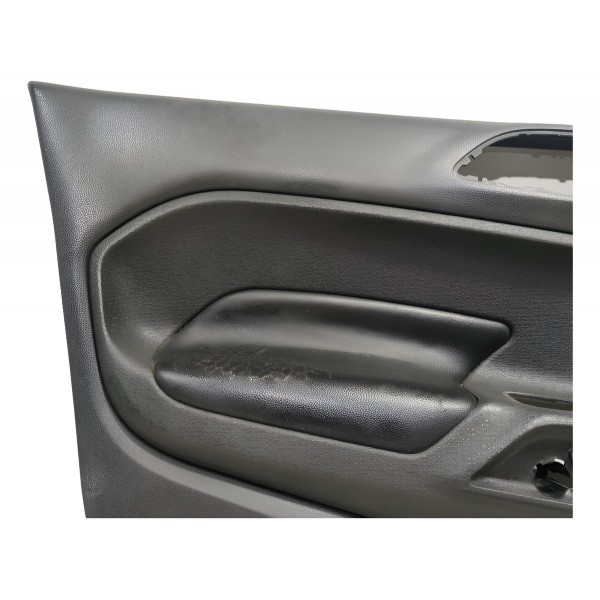 Forro Porta Dianteira Esquerda New Fiesta Mexicano 2014/2019 Preto