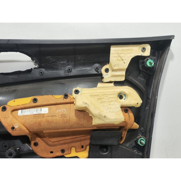 Forro Porta Dianteira Esquerda New Fiesta Mexicano 2014/2019 Preto