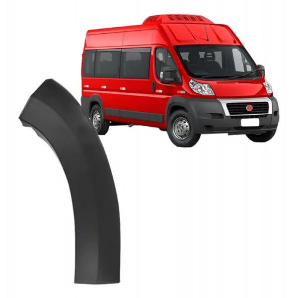 Moldura Parachoque Dianteiro Para Fiat Ducato 2018 A 2023