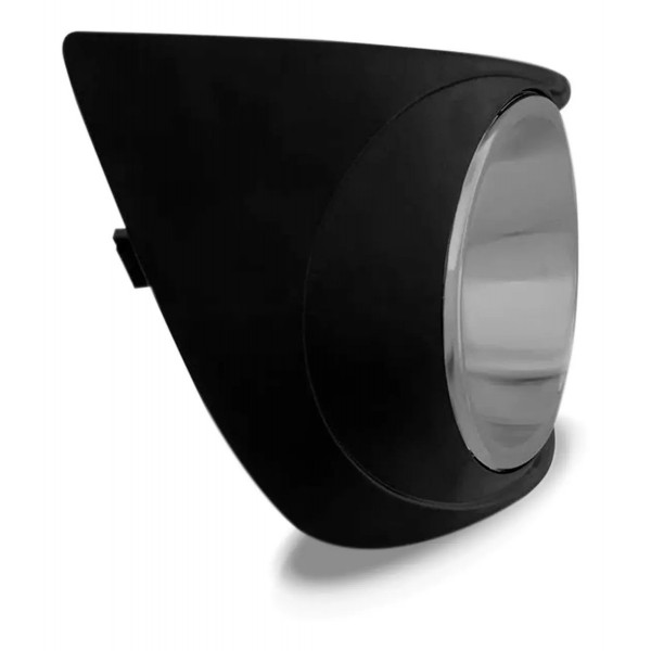 Moldura Milha Stilo 2008 2009 2010 2011 2012 Com Furo Prata