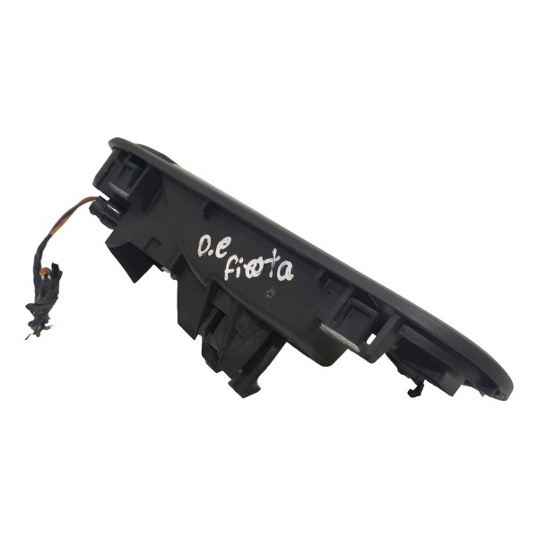 Maçaneta Interna Dianteira Direita New Fiesta 2014 A 2017 Cromada Dianteira