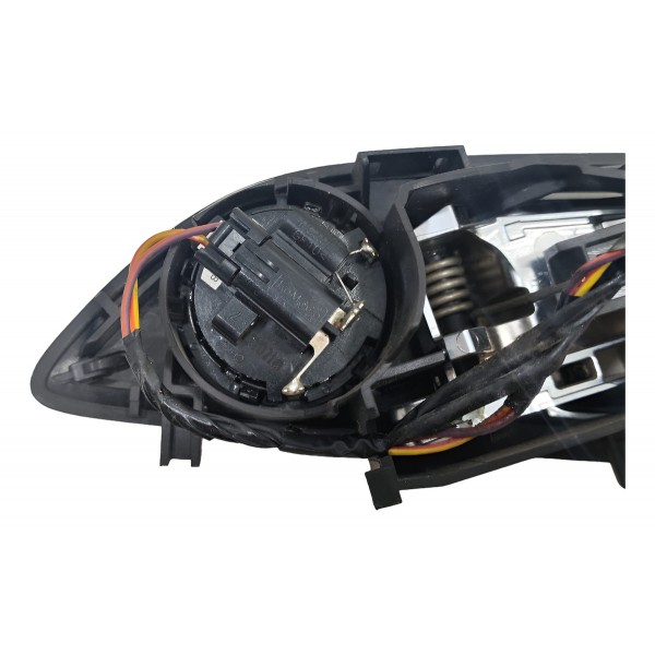 Maçaneta Interna Dianteira Direita New Fiesta 2014 A 2017 Cromada Dianteira