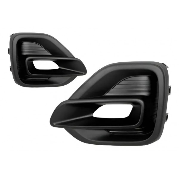 Par Moldura Milha Pulse 2021 2022 2023 Com Furo Preto