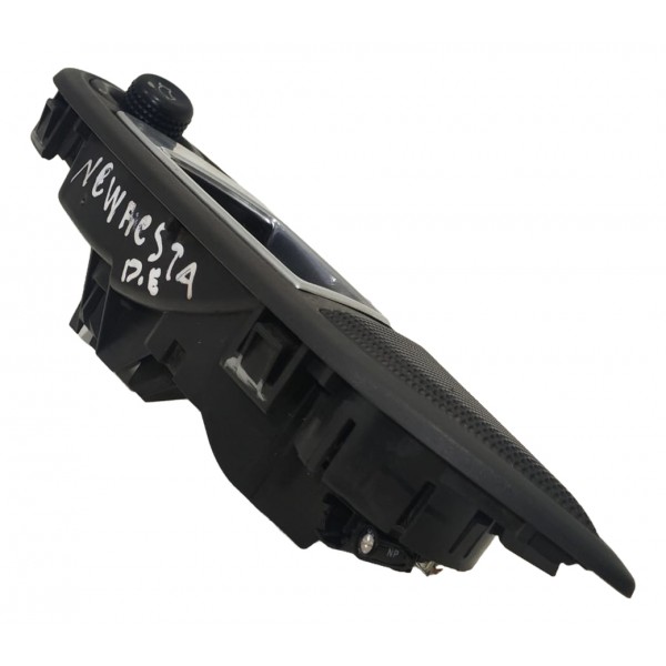 Maçaneta Interna Dianteira Esquerda New Fiesta 2014 A 2017 Cromado Dianteira