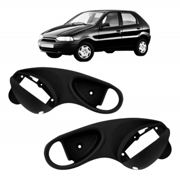 Par Moldura Botão Vidro Elétrico Palio Young 96/2002 Ofert