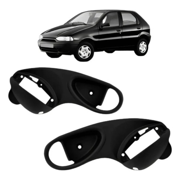 Par Moldura Botão Vidro Elétrico Palio Young 96/2002 Ofert