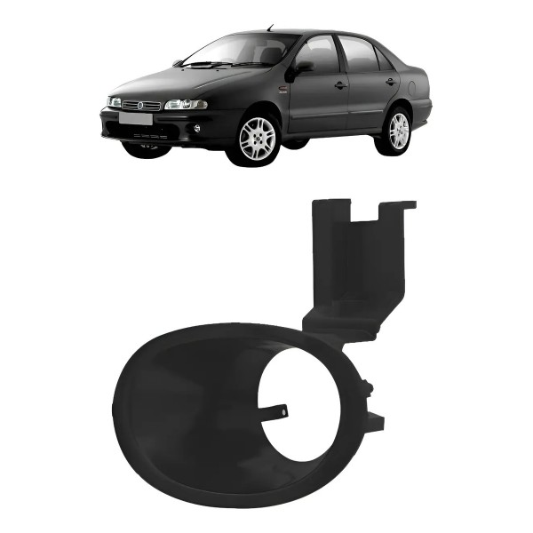 Moldura Aro Farol Milha Brava E Marea 98/2003 Primer Oferta