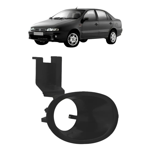 Moldura Aro Farol Milha Brava E Marea 98/2003 Primer Oferta