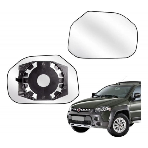 Par Lente Retrovisor Palio Weekend Strada Ideia Adventure