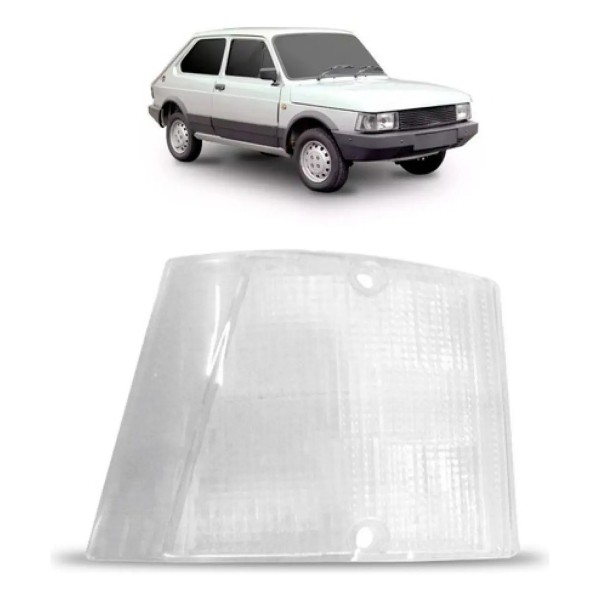 Lente Pisca Seta Fiat Spazio 1983 1984 1985 1986 Cristal.