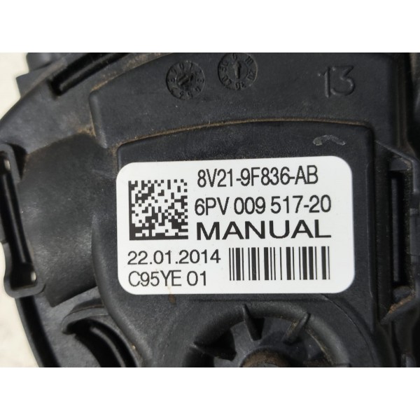 Pedal Acelerador Eletrônico New Fiesta 2013 A 2019