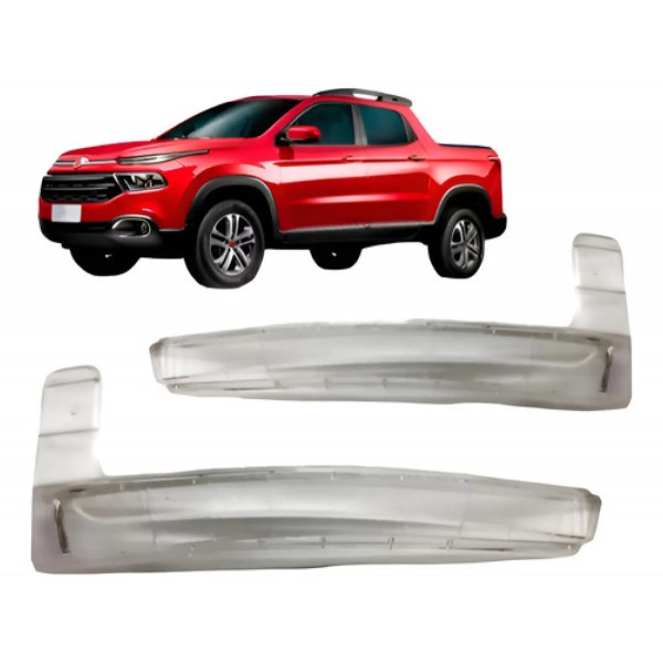 Par Lente Pisca Retrovisor Toro 2016 17 18 19 20 2021