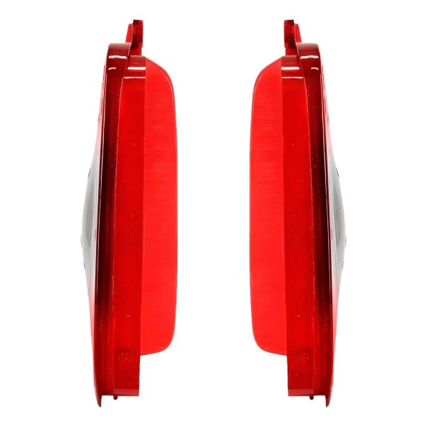 Par Lente Lanterna Traseira Tempra 1996 A 1999 (pingo) Fume Vermelho