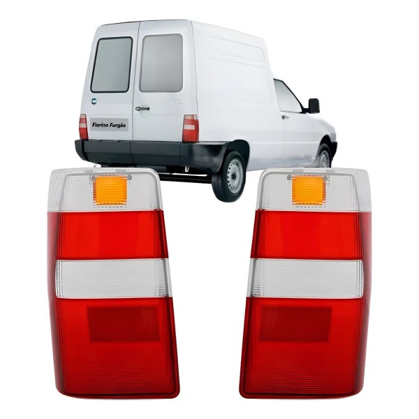 Lente Lanterna Traseira Fiorino 04/09 Acrílico Carto Oferta