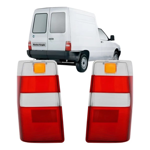 Lente Lanterna Traseira Fiorino 04/09 Acrílico Carto Oferta