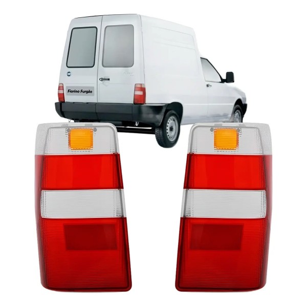 Lente Lanterna Traseira Fiorino 04/09 Acrílico Carto Oferta