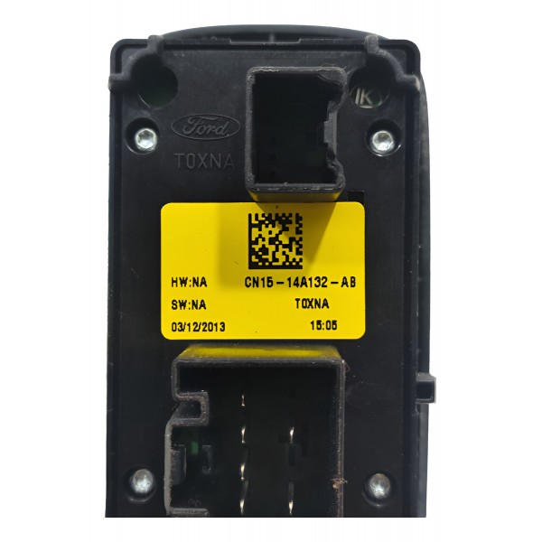 Botão Vidro Dianteiro Esquerdo Elétrico New Fiesta 2014/2019