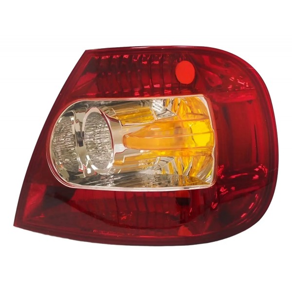 Par Lanterna Traseira Fiat Siena 2004 2005 2006 2007 2008 Ambos Lados Vermelho