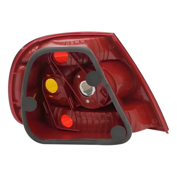 Par Lanterna Traseira Fiat Siena 2004 2005 2006 2007 2008 Ambos Lados Vermelho